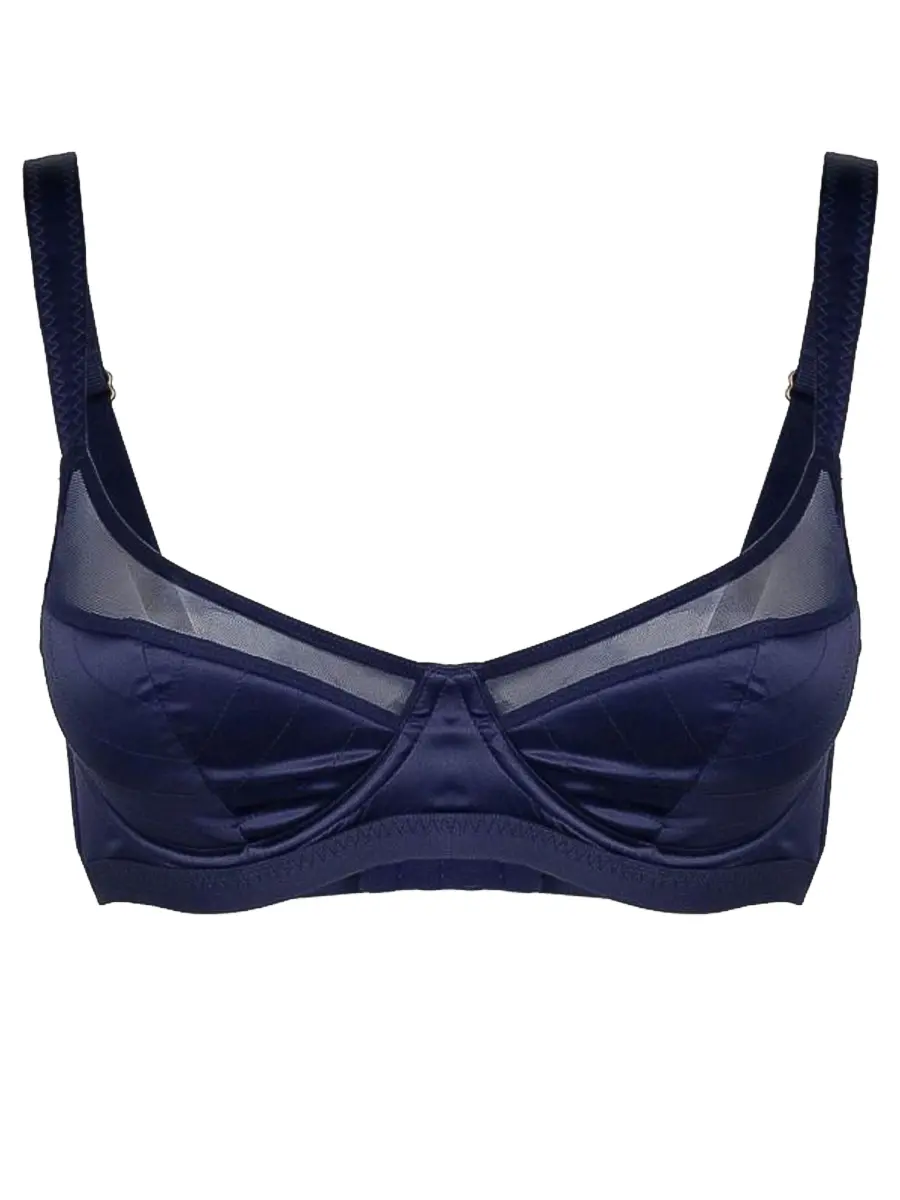 Бюстгальтер с сеткой