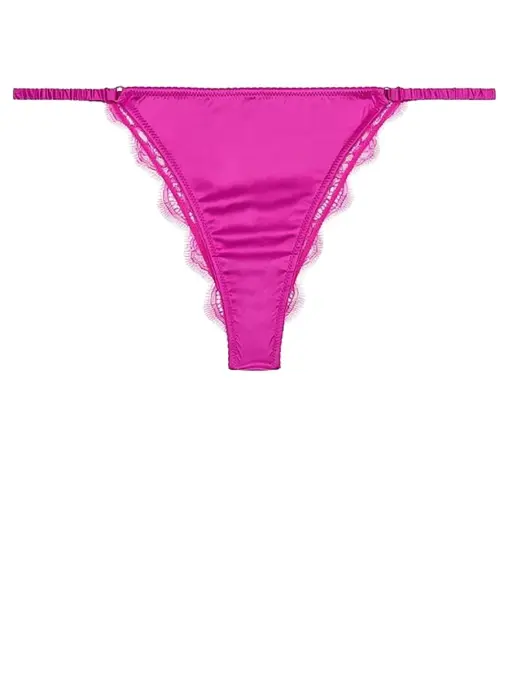Трусы-танга из кружева и атласа LOVE STORIES