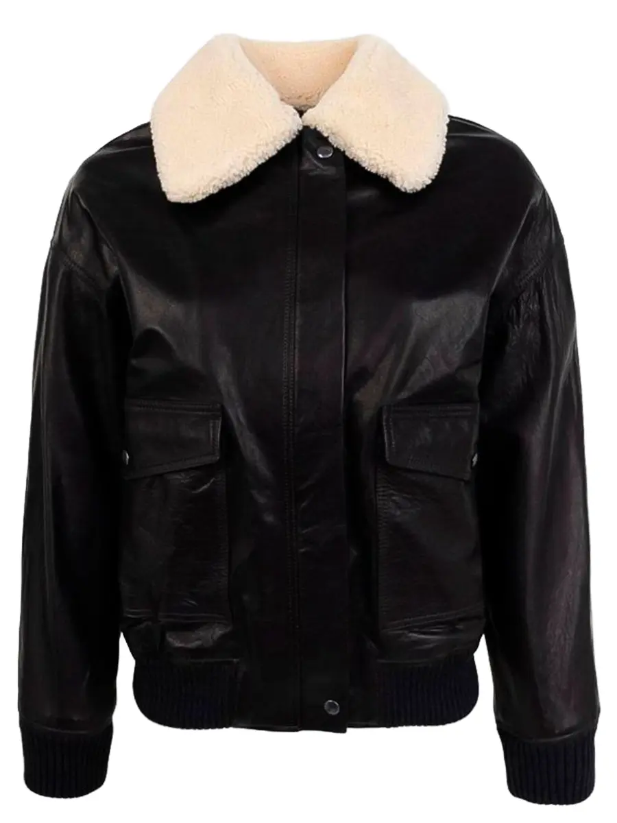 Куртка кожаная