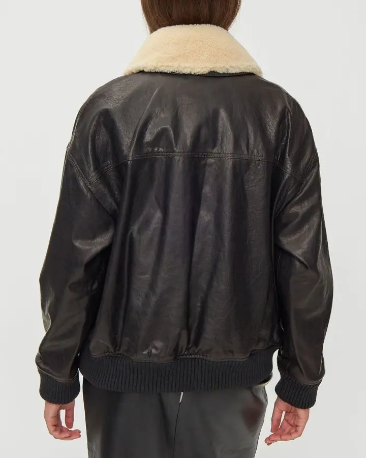 Куртка кожаная