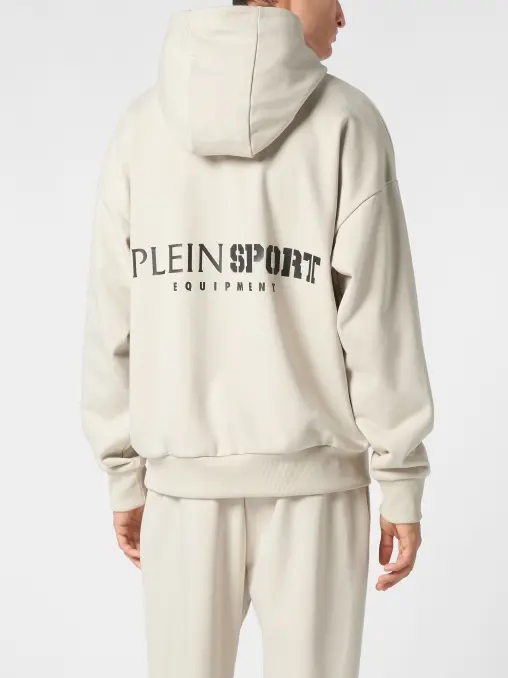 Худи хлопковое PLEIN SPORT