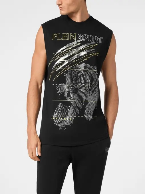Топ хлопковый PLEIN SPORT
