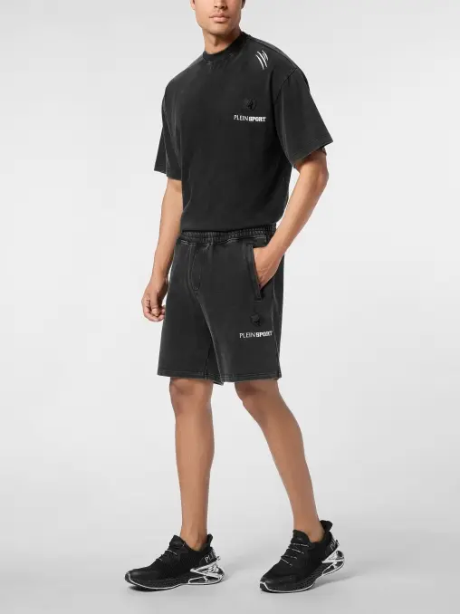 Шорты хлопковые PLEIN SPORT