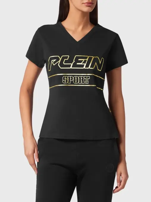 Футболка хлопковая PLEIN SPORT