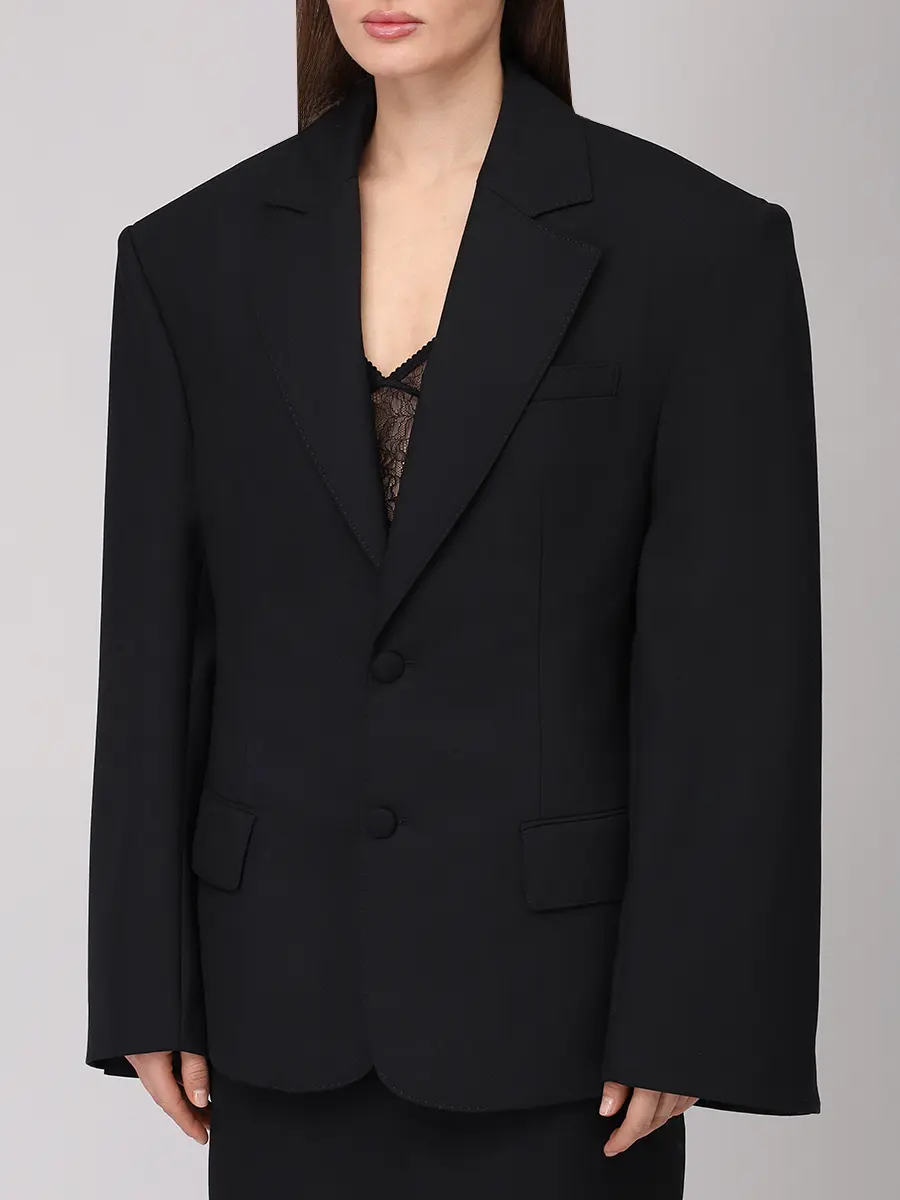 Пиджак шерстяной