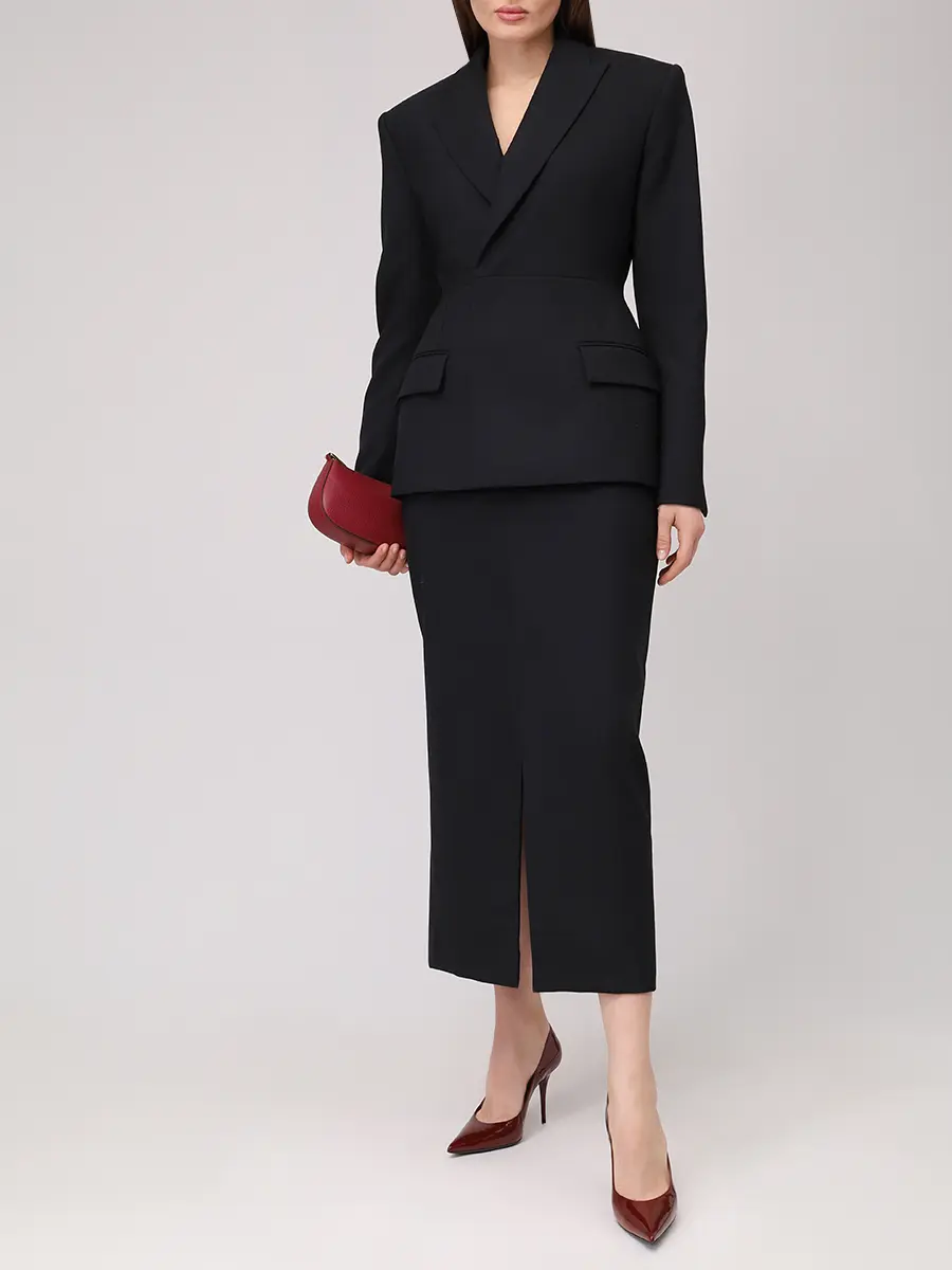 Юбка шерстяная