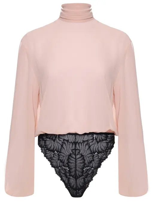 Боди с кружевом YANA