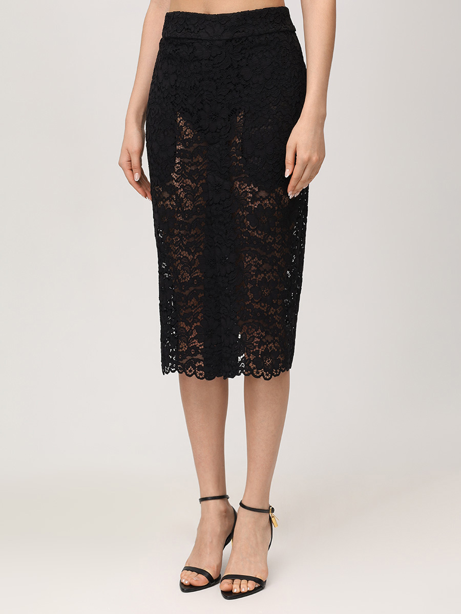 Юбка кружевная