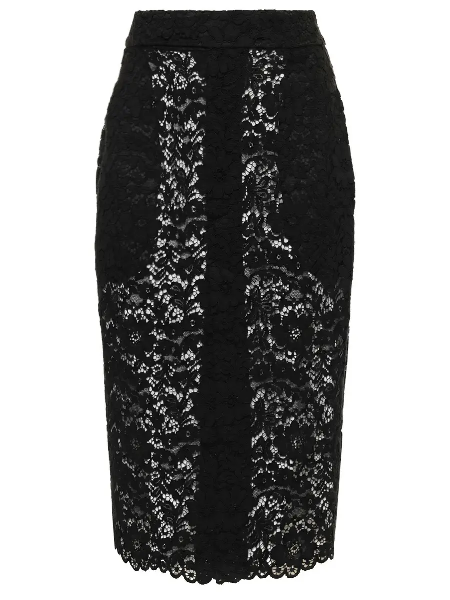 Юбка кружевная