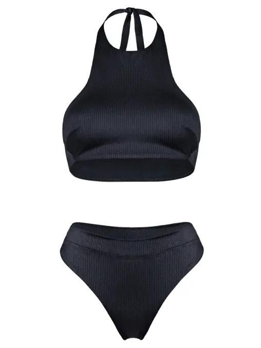 Купальник раздельный DUO NECK & DUO HIGH BIKINI LAPEAL