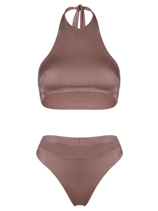 Купальник раздельный DUO NECK & DUO HIGH BIKINI LAPEAL