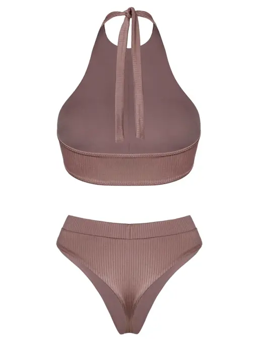 Купальник раздельный DUO NECK & DUO HIGH BIKINI LAPEAL
