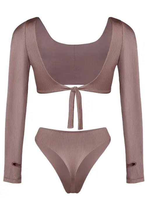 Купальник раздельный DUO SLEEVE & DUO THONG LAPEAL