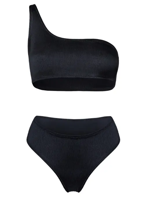 Купальник раздельный DUO SHOULDER & DUO BRAZILIAN однотонный LAPEAL