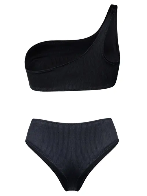 Купальник раздельный DUO SHOULDER & DUO BRAZILIAN однотонный LAPEAL