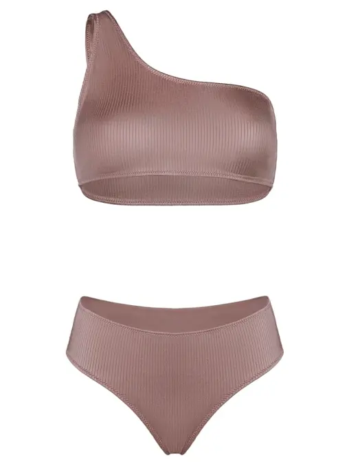 Купальник раздельный DUO SHOULDER & DUO BRAZILIAN однотонный LAPEAL