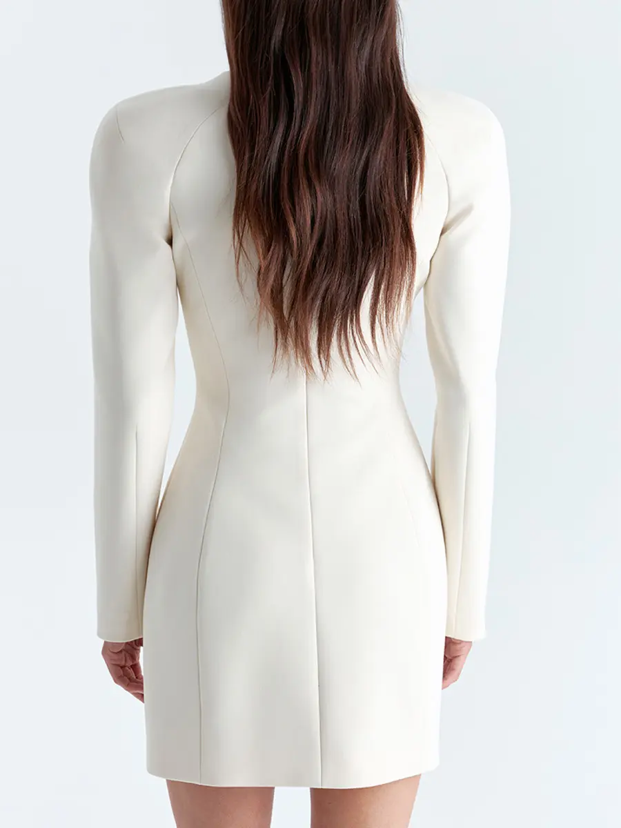 Платье однотонное