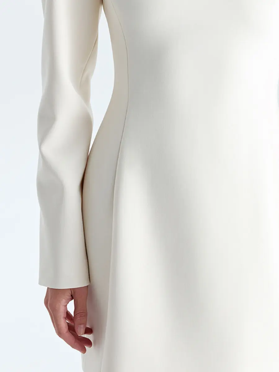 Платье однотонное