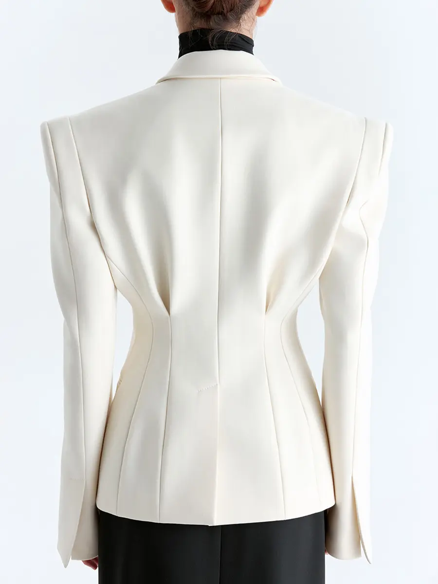 Жакет однотонный