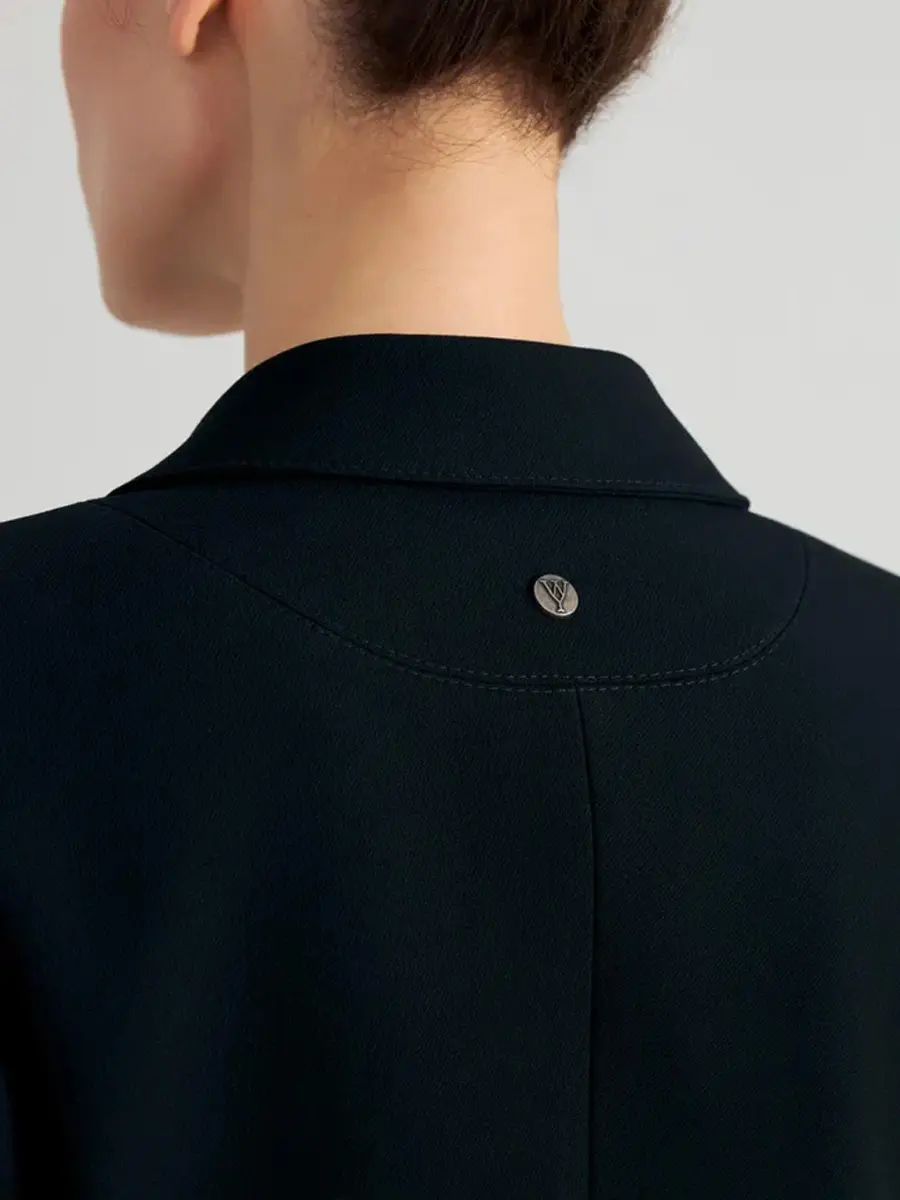 Жакет однотонный