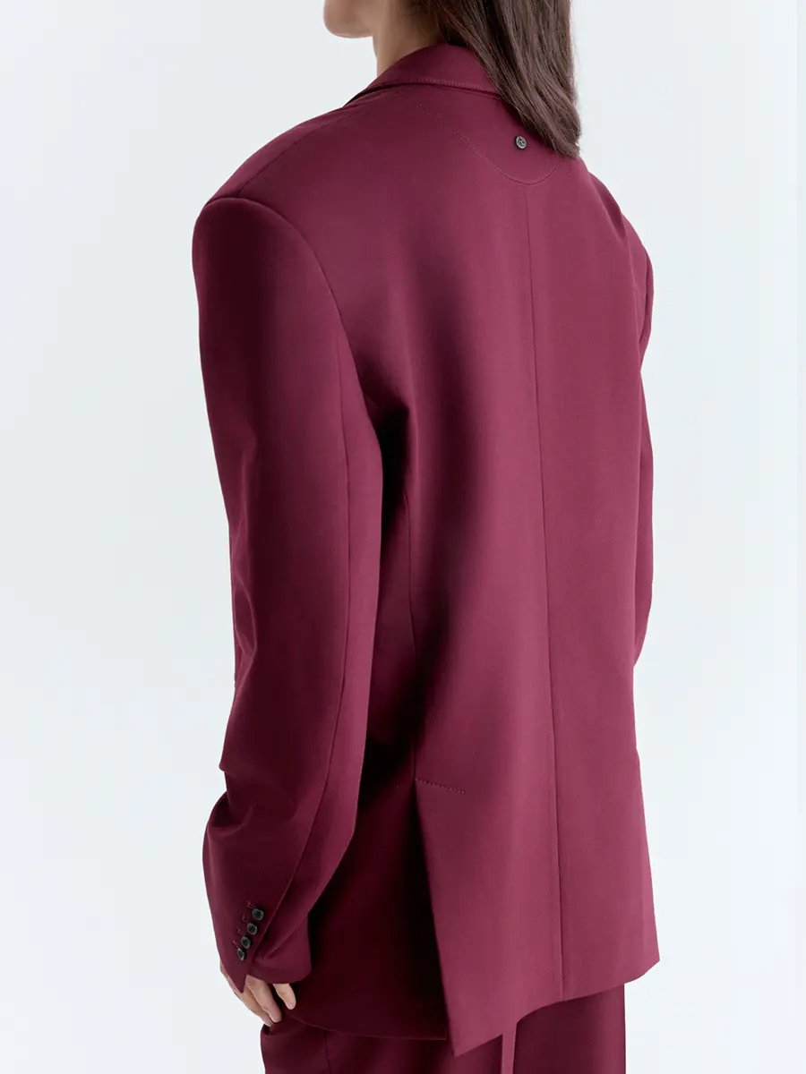 Пиджак однотонный