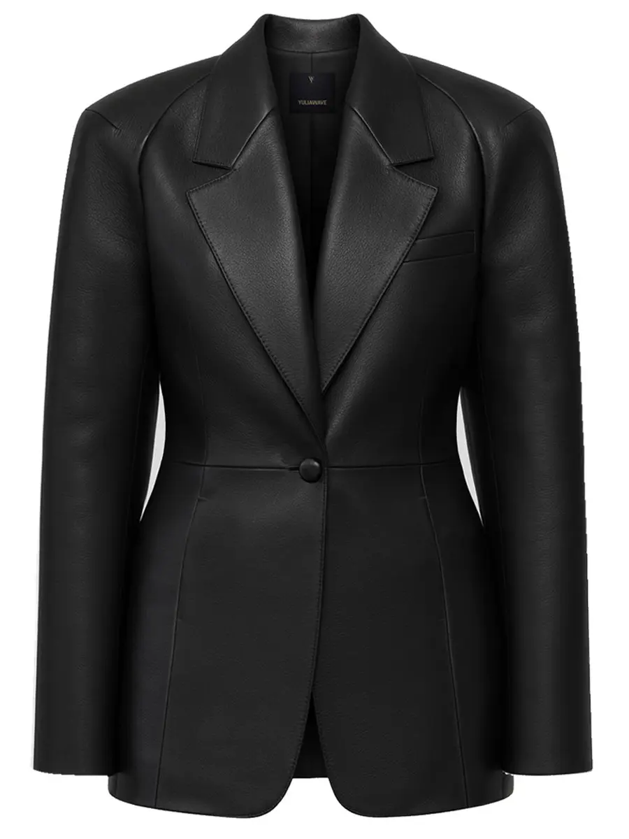 Жакет кожаный