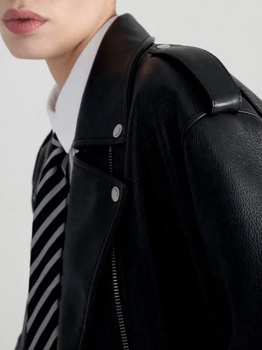 Куртка кожаная