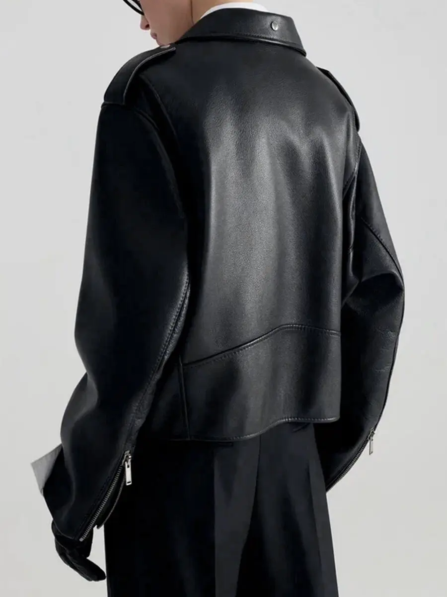 Куртка кожаная