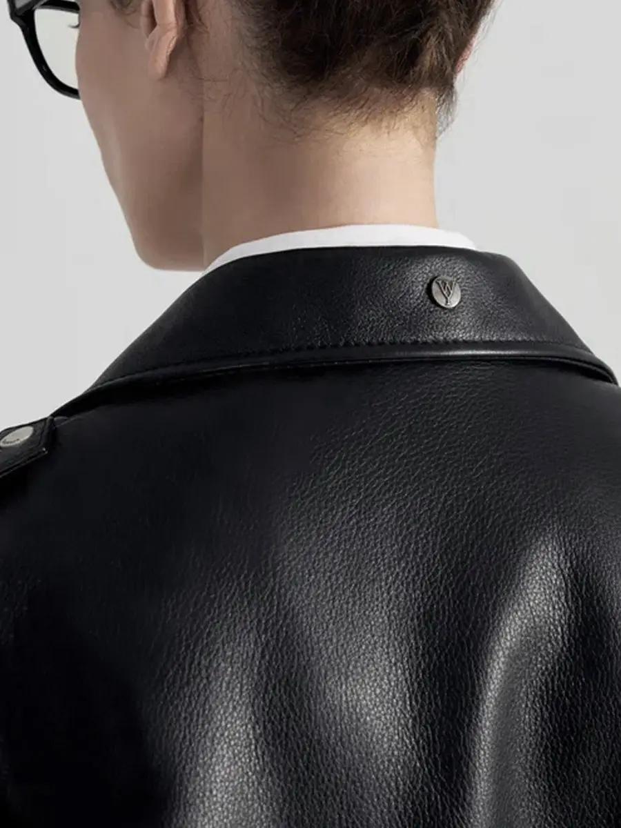 Куртка кожаная