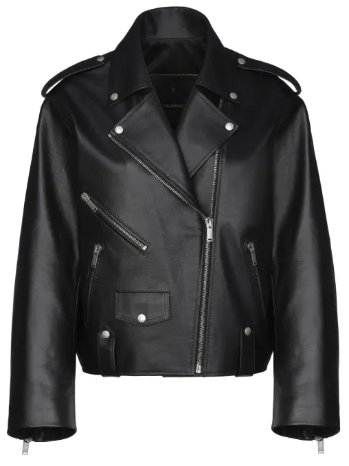 Куртка кожаная YULIAWAVE