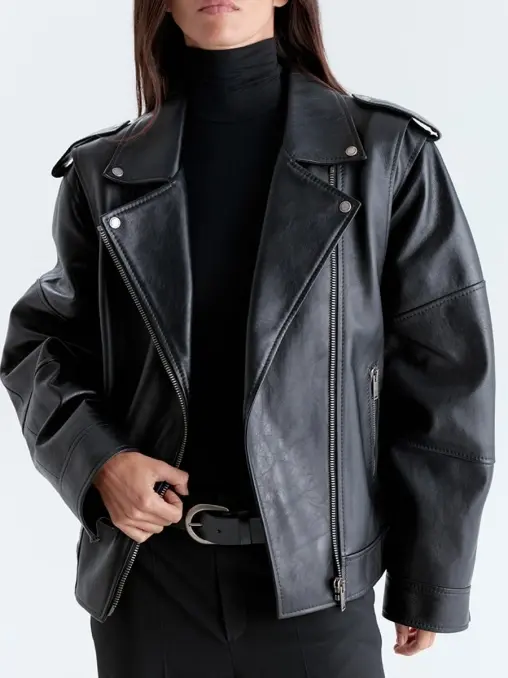 Куртка-косуха кожаная YULIAWAVE