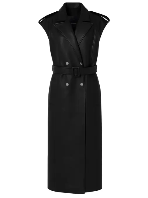 Жилет кожаный YULIAWAVE