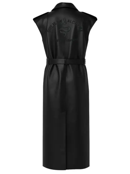 Жилет кожаный YULIAWAVE