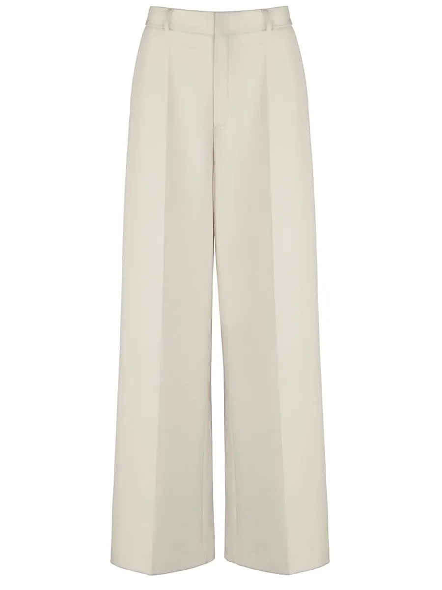 Брюки однотонные