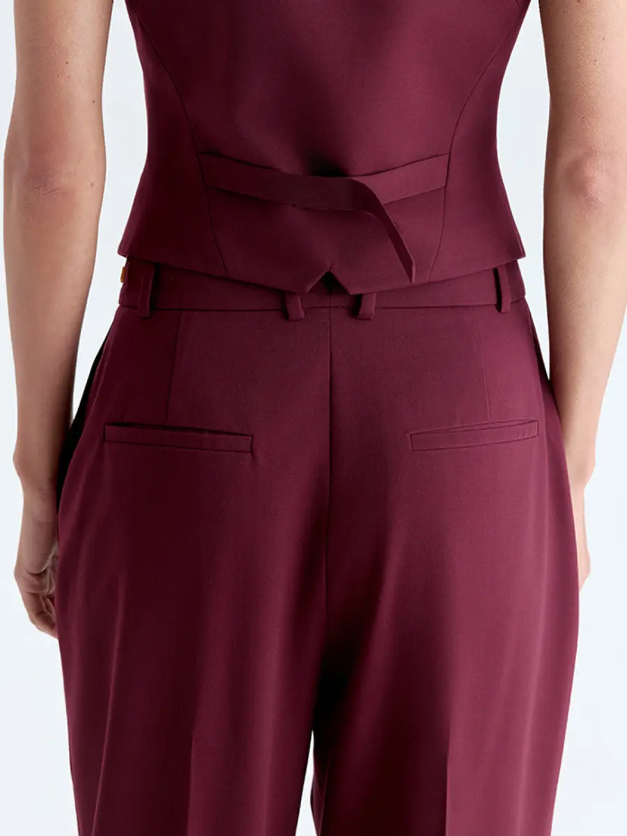 Брюки однотонные