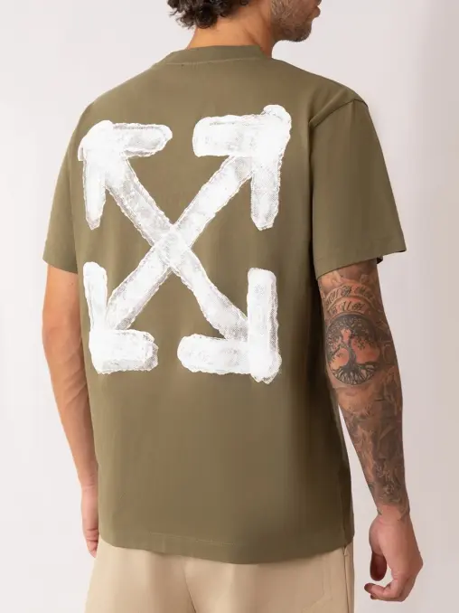 Футболка хлопковая OFF-WHITE