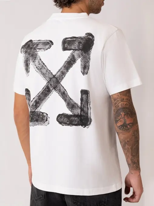 Футболка хлопковая OFF-WHITE
