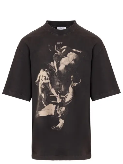 Футболка хлопковая OFF-WHITE