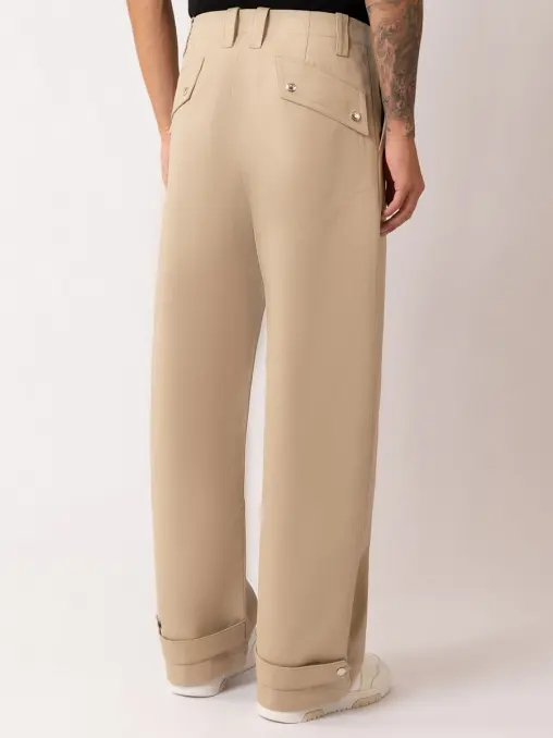Брюки хлопковые OFF-WHITE