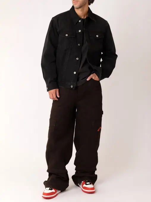 Брюки-карго хлопковые OFF-WHITE