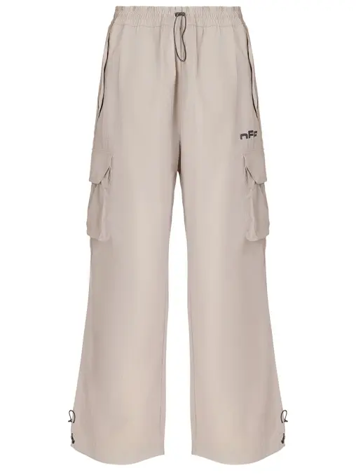 Брюки-карго хлопковые OFF-WHITE