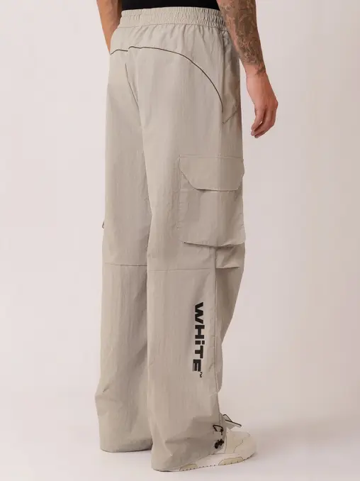 Брюки-карго хлопковые OFF-WHITE