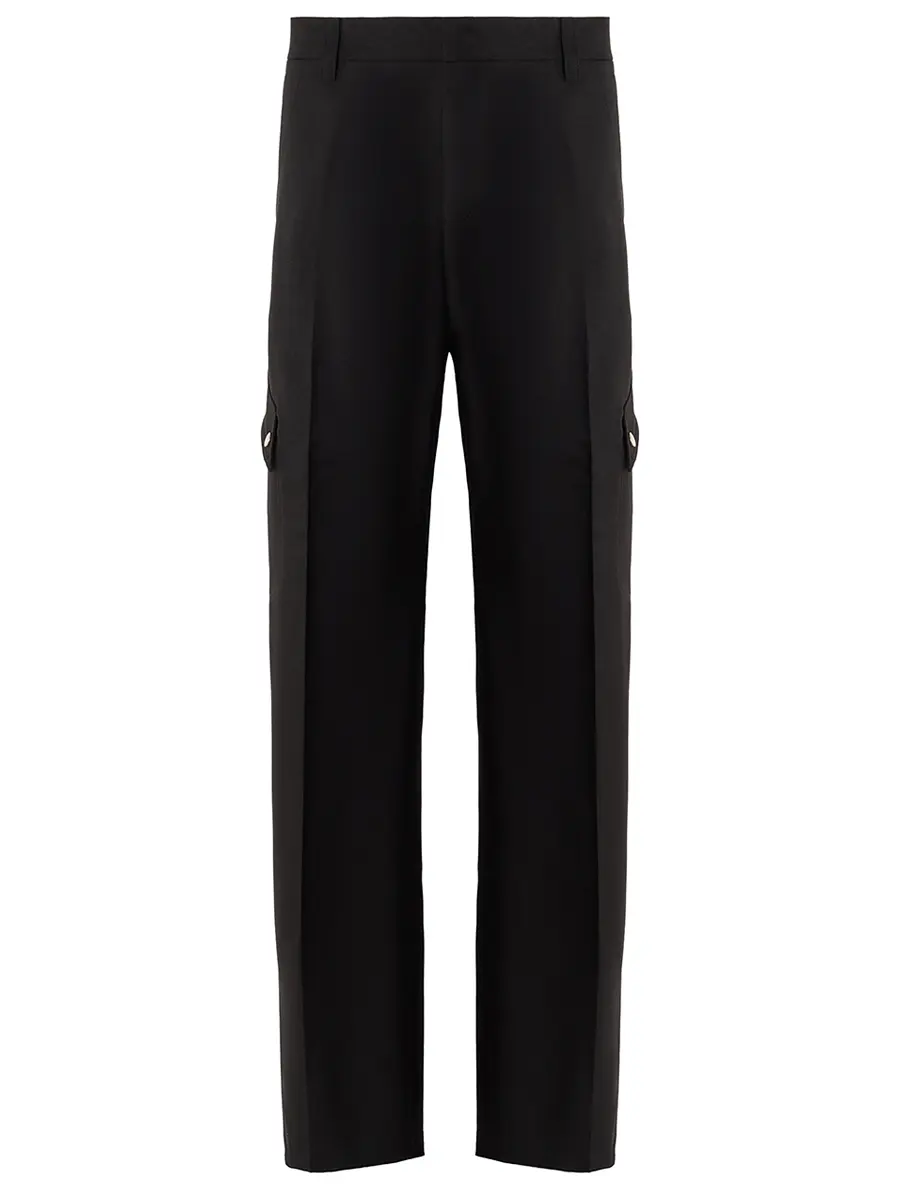 Брюки-карго хлопковые