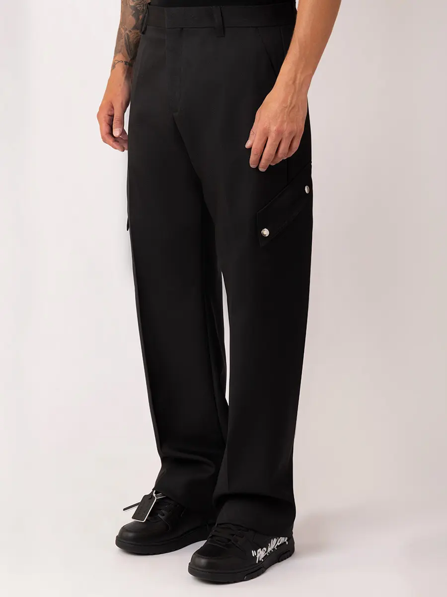 Брюки-карго хлопковые