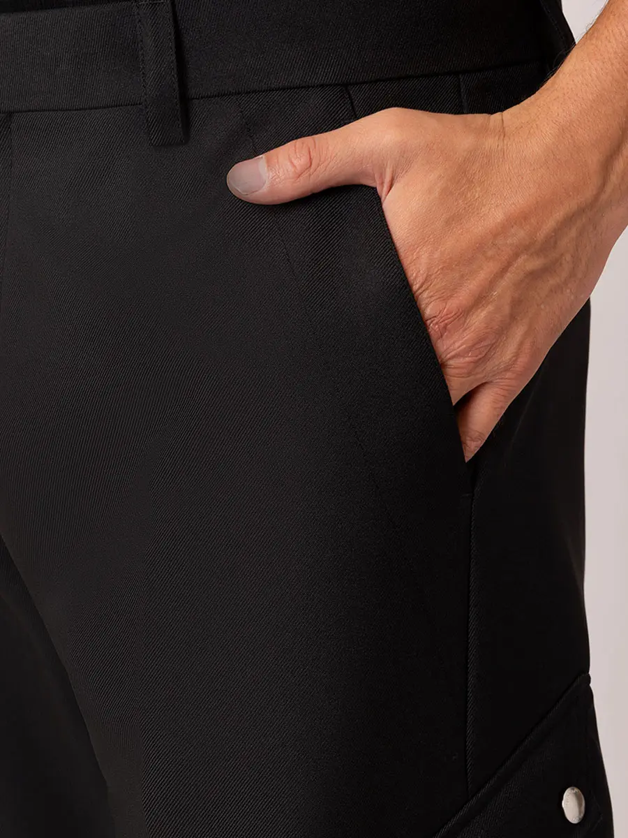 Брюки-карго хлопковые