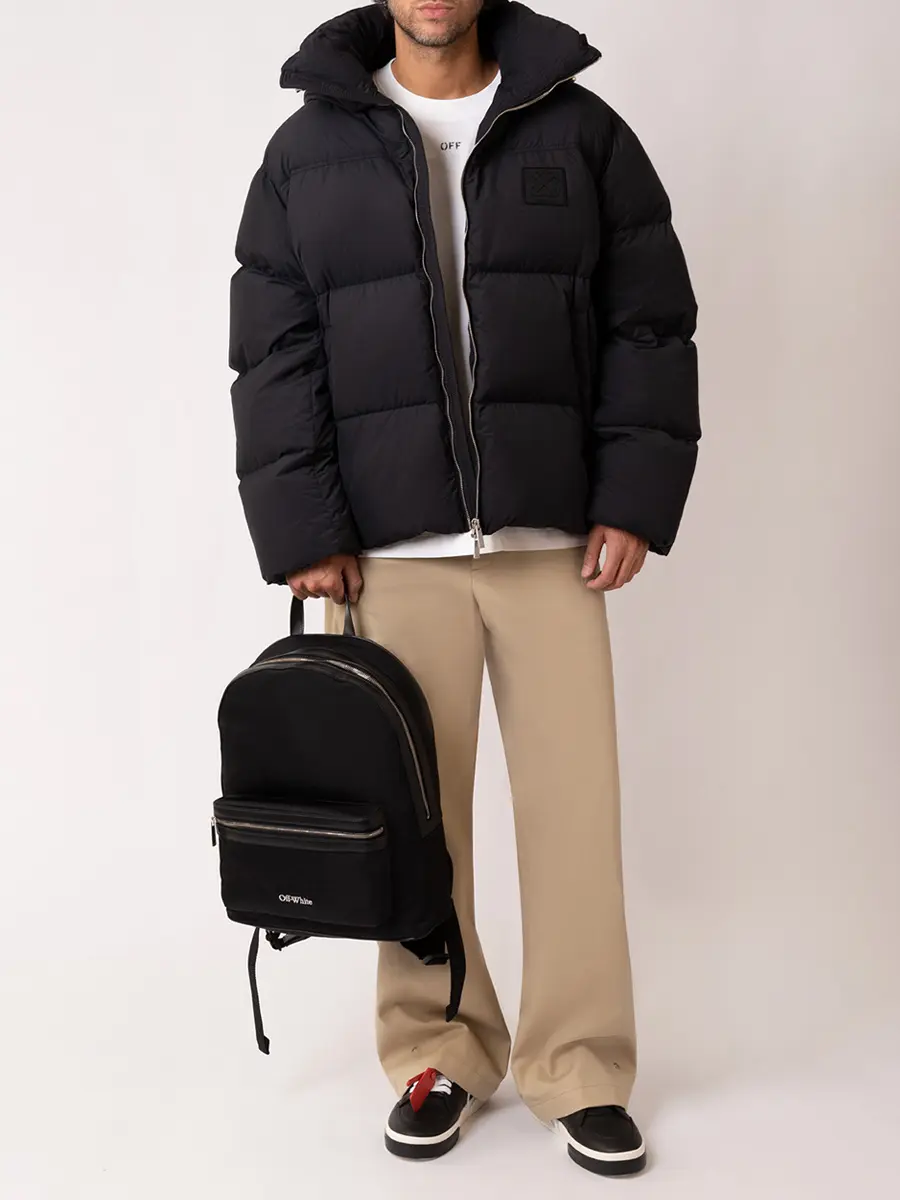 Пуховик стеганый