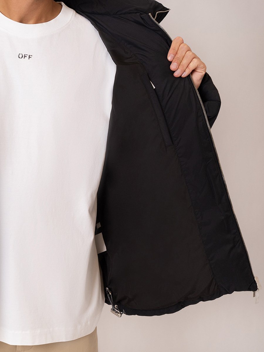 Пуховик стеганый