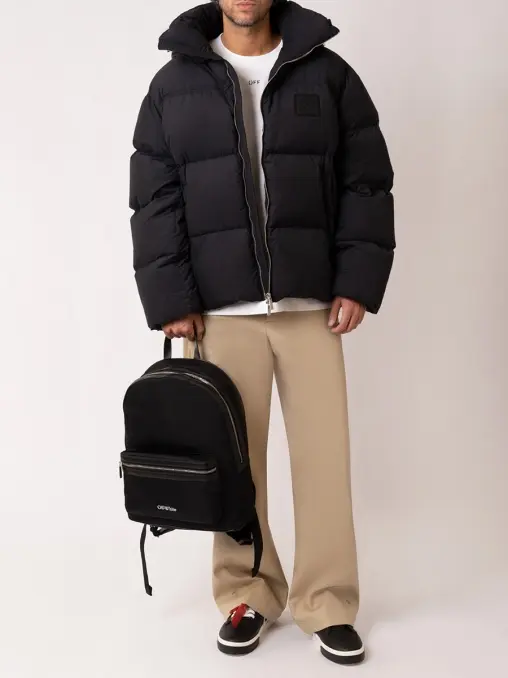 Пуховик стеганый OFF-WHITE