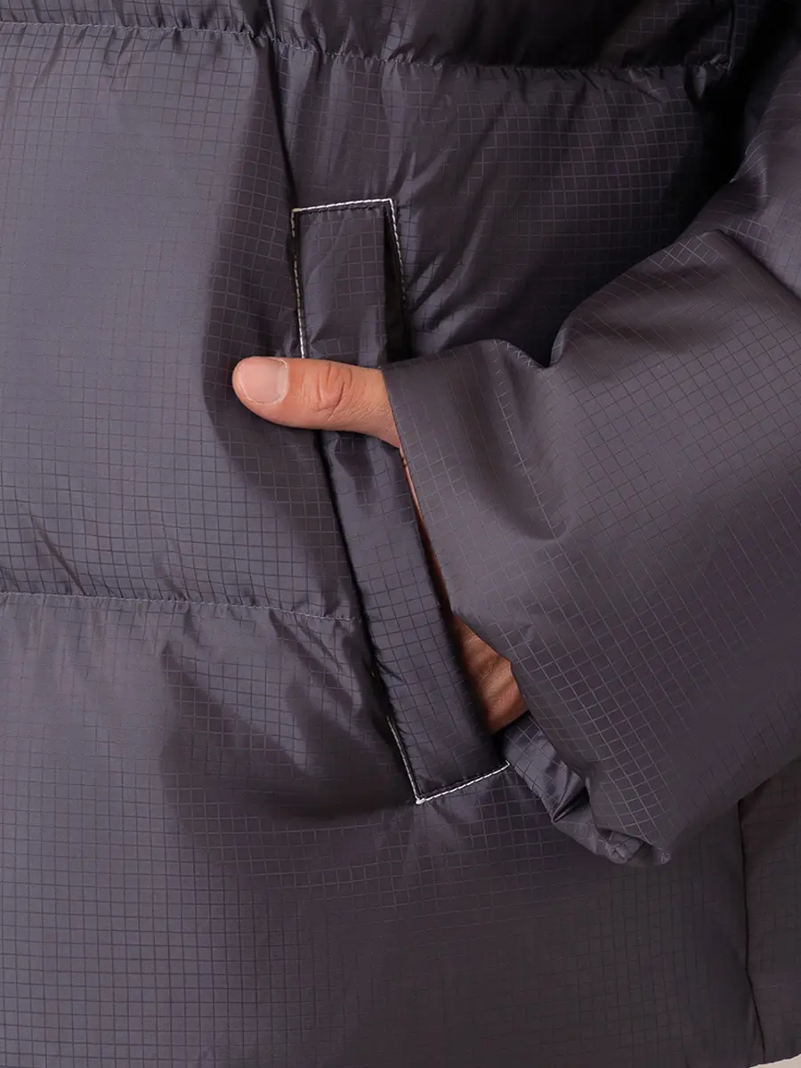 Пуховик стеганый