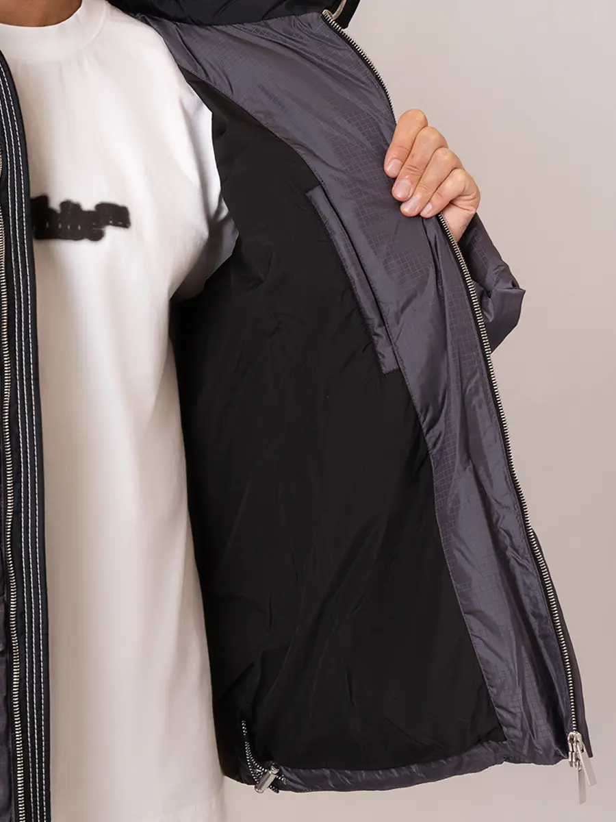 Пуховик стеганый